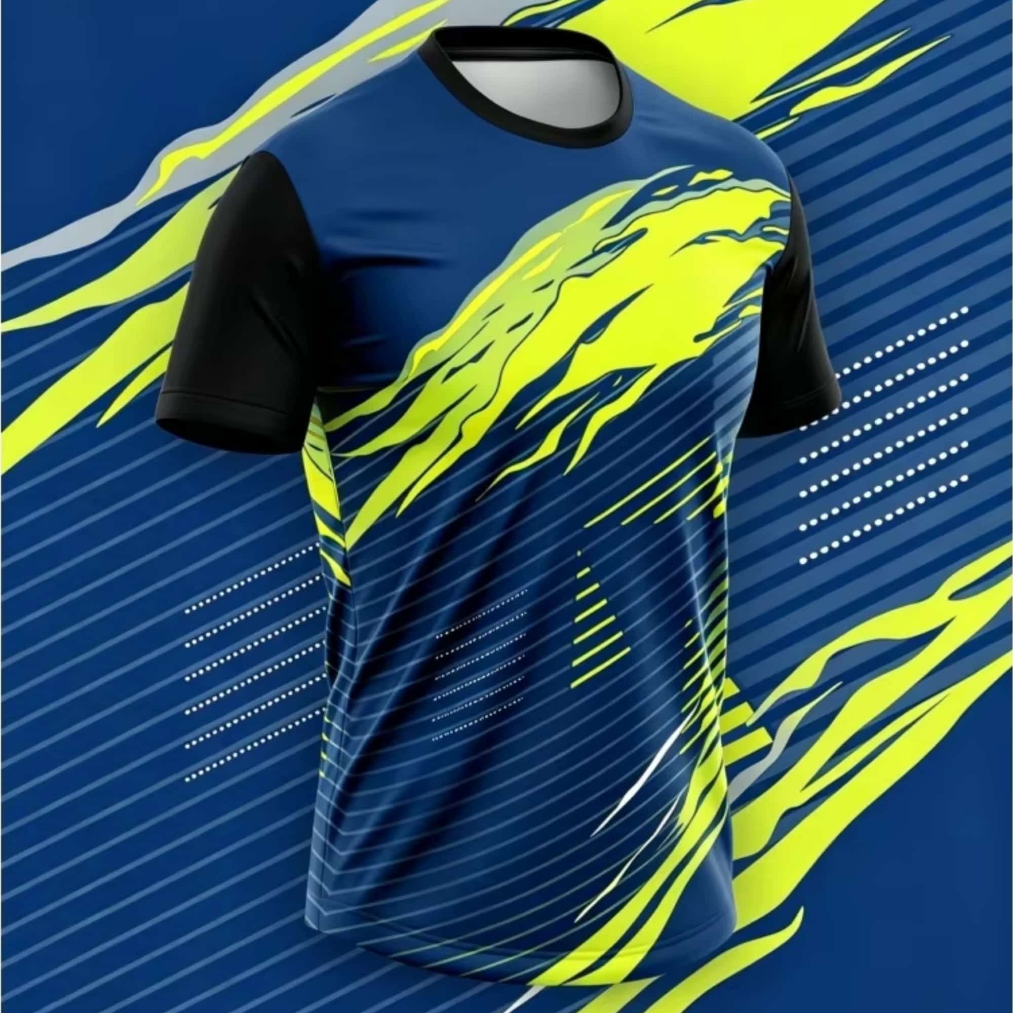 Badminton Wallpaper - Простая модная футболка с 3D-принтом для