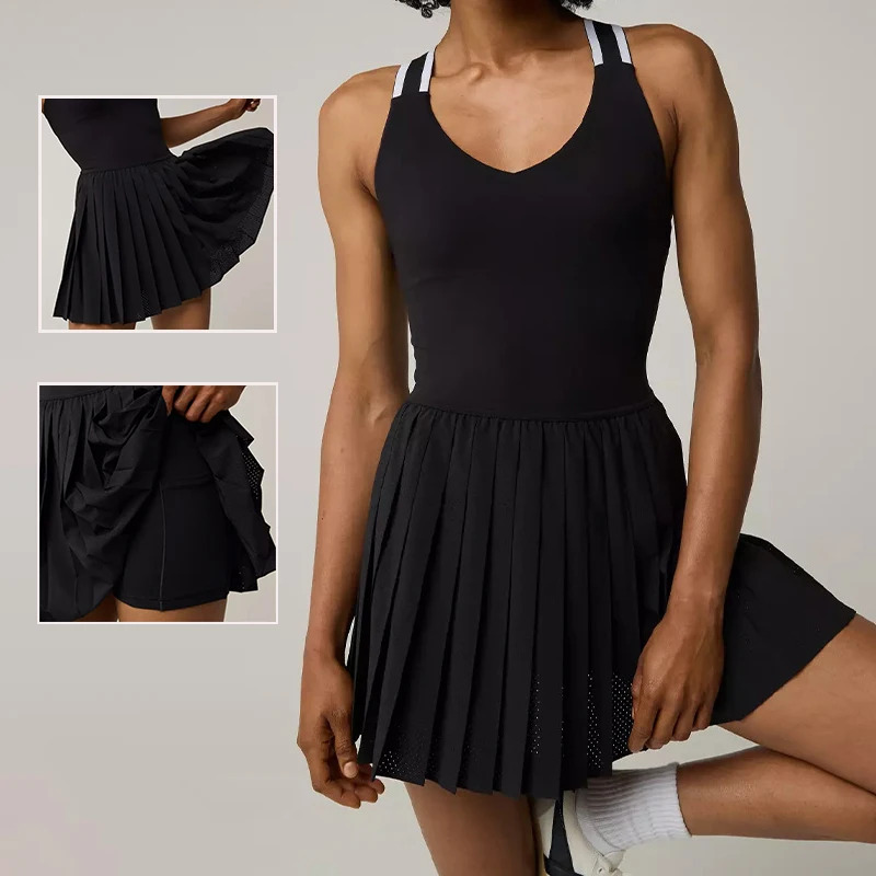 Платье для теннисной йоги для  – обзор и цена Badminton Outfit