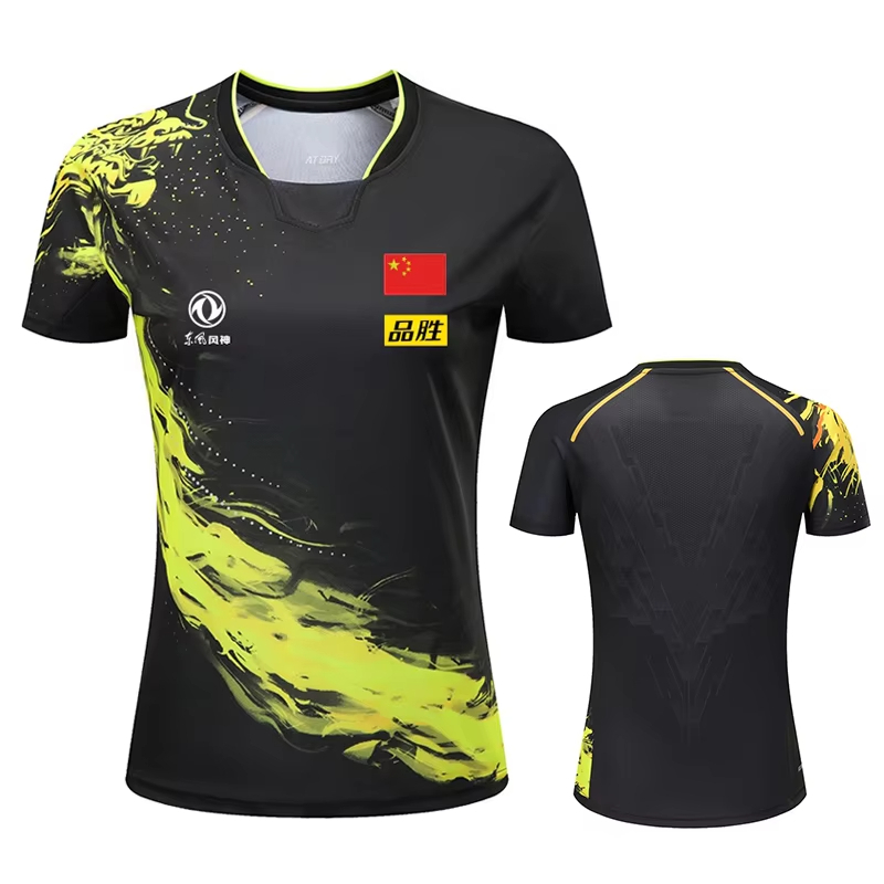 Футболка с принтом китайского  – обзор и цена Badminton Outfit