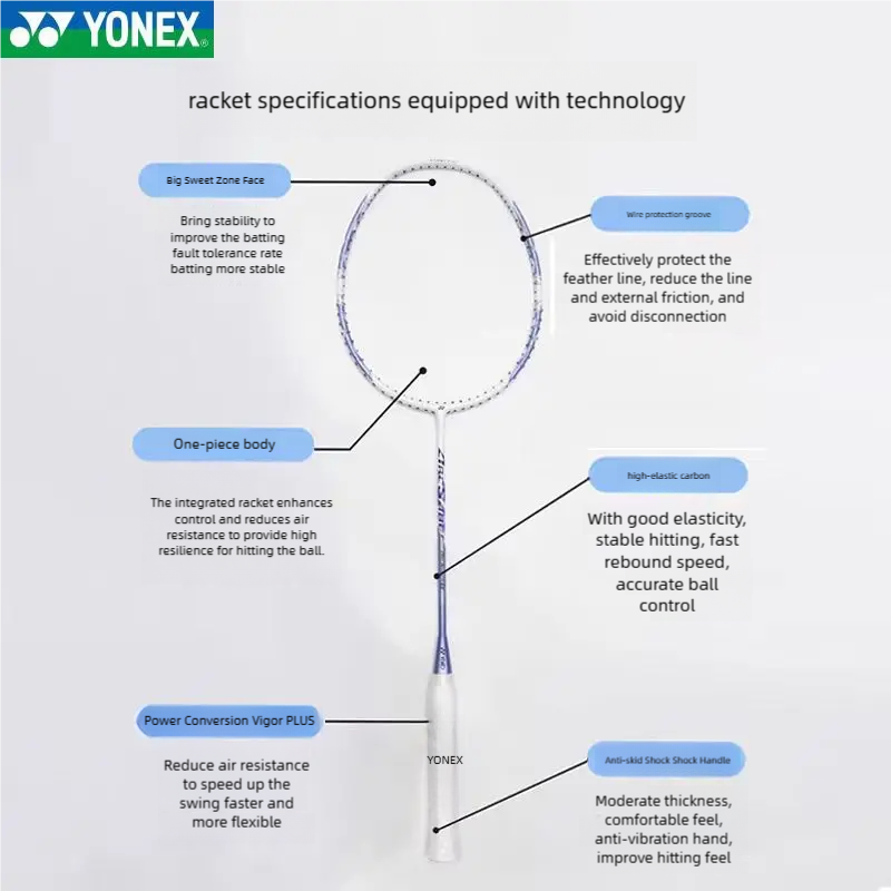 Бадминтонная ракетка Yonex/Yon – обзор и цена Yonex Racket Carbon